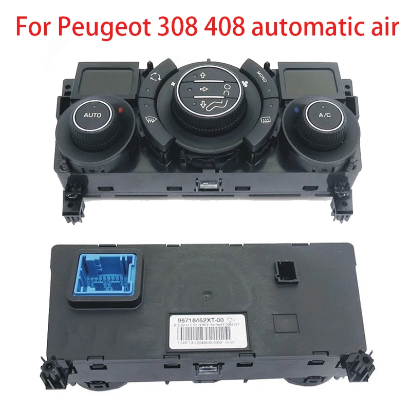 For Peugeot 308 408 Manual and Automatic Air Conditioning Panel Car AC Switch Control Knob Button