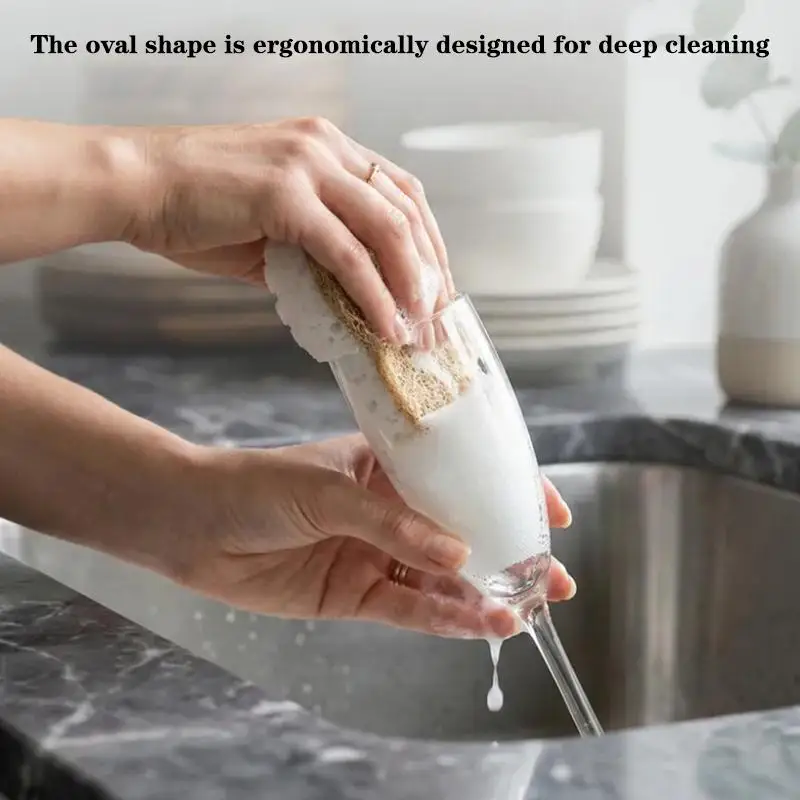 5 10 12pcs Kitchen Sponge Extra Large Soft Scrubbing Layer for Dishwashing and Surface Cleaning