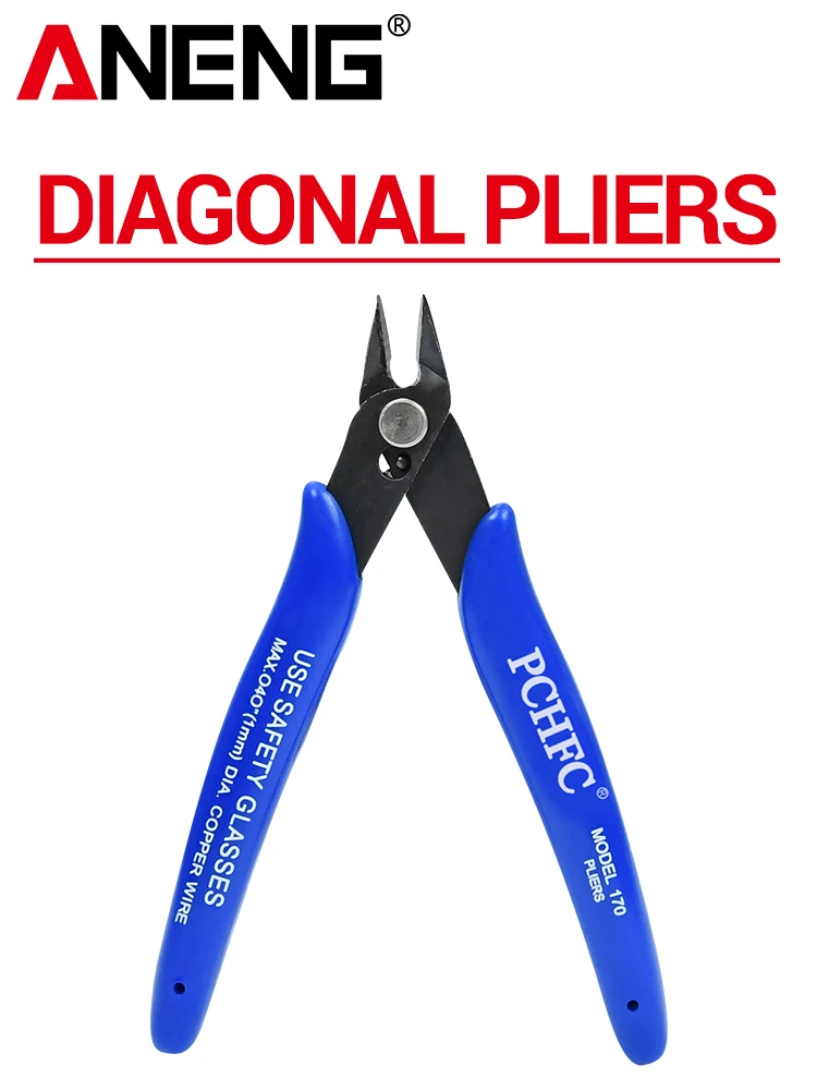 ANENG Diagonal Pliers Mini Wire Cutter Wishful Clamp 3D Printer Parts DIY Electronic Diagonal Pliers Side Cutting Nippers Tools
