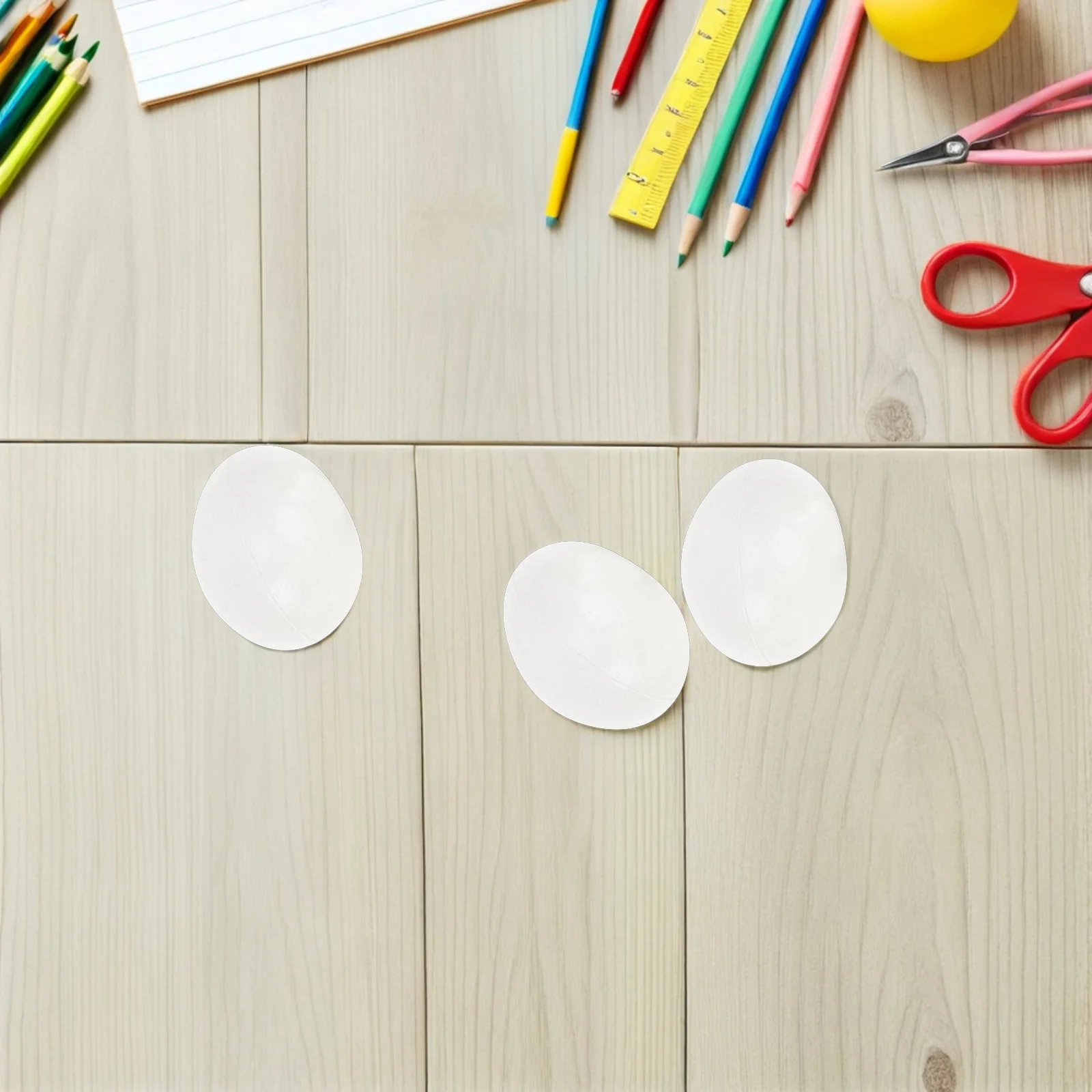 30 pçs diy pintura ovos artesanato crianças decorativo conjunto de ovo de plástico para casa cozinha restaurante exibição festa de páscoa cena layout