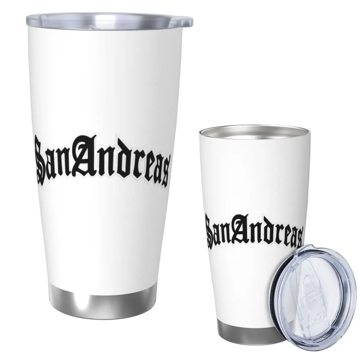 

Sherm Head GTA San Andreas Logo Stainless Steel Tumbler Vacuum Insulated Mugs Thermal Cold Bottle Straw With Lid 20oz