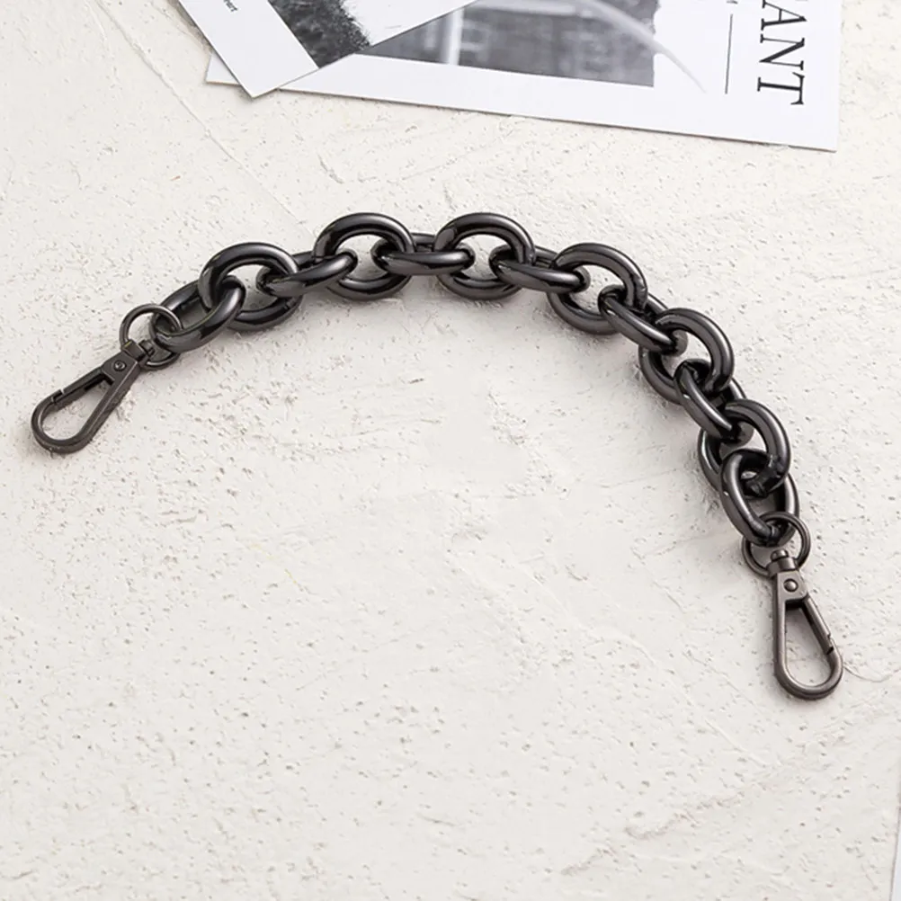 2 Pcs Strap Suitcase Purse Handbag DIY Clutches Chain Straps for Handbags Accessory