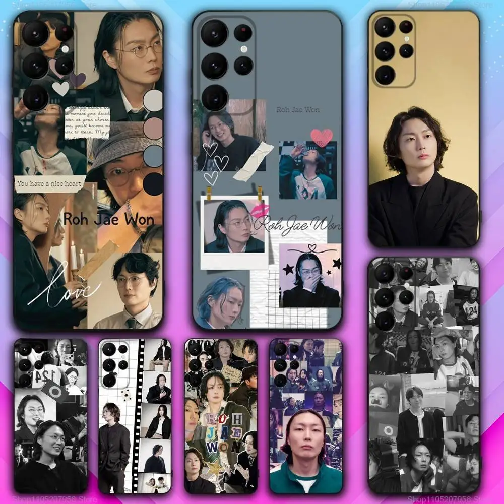 

R-Roh Actor J-Jae Won Phone Case For Samsung S30,S25,S24,S23,S22,S21,S20,Fe,Lite,5G,Ultra,Plus Black Cover