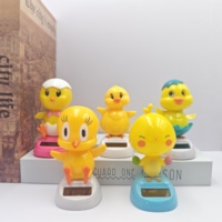 Interesting Chick Car Ornaments Cartoon Chick Bobblehead Doll Ornaments Car Interior Decorations Car Center Console Decoration Home Decoration Ornaments