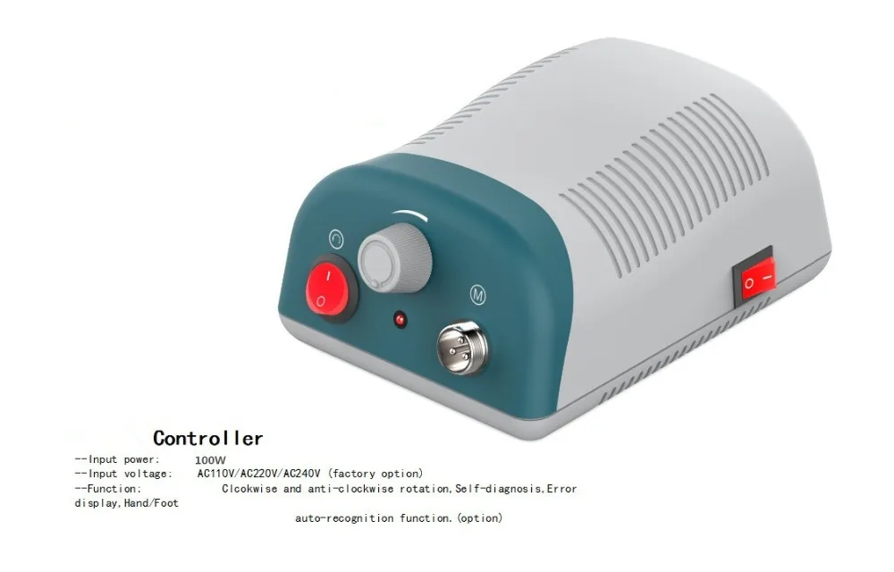 Dental Lab Polisher Non-Carbon Brushless Micromotor Machine 50K RPM Micro Motor Handpiece