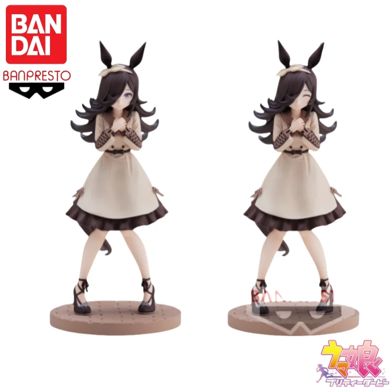 Bandai Banpresto In Stock Original Pretty Derby Rice Shower Casual Wear Poseable Figure Anime Collectible Collectible Ornaments