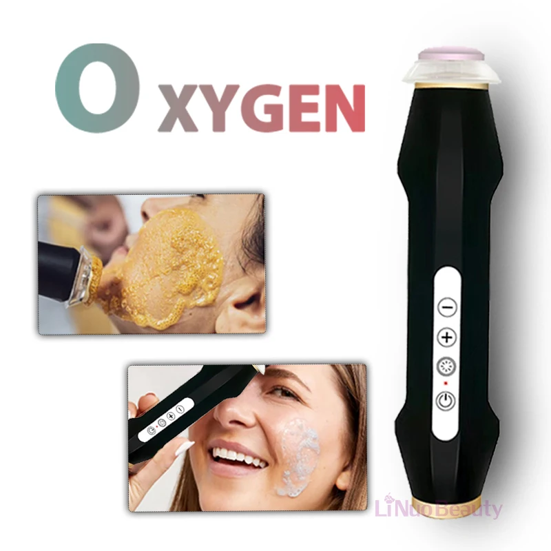 Pods portátil da concentração do oxigênio para o uso home, máquina facial recarregável, bolha do CO2, aperto da pele, equipamento do cuidado profundo