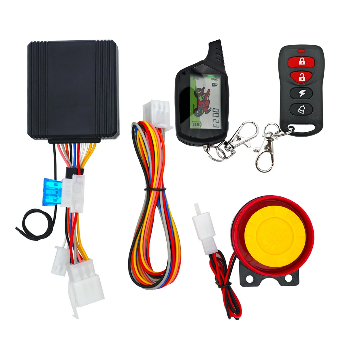 : Motorkerékpár betörésjelző