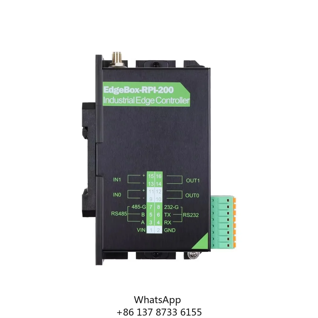 

EdgeBox RPi 200 - Powered By Raspberry Pi IoT Edge Device | IoT Gateway | 2GB RAM, 8GB EMMC, WiFi