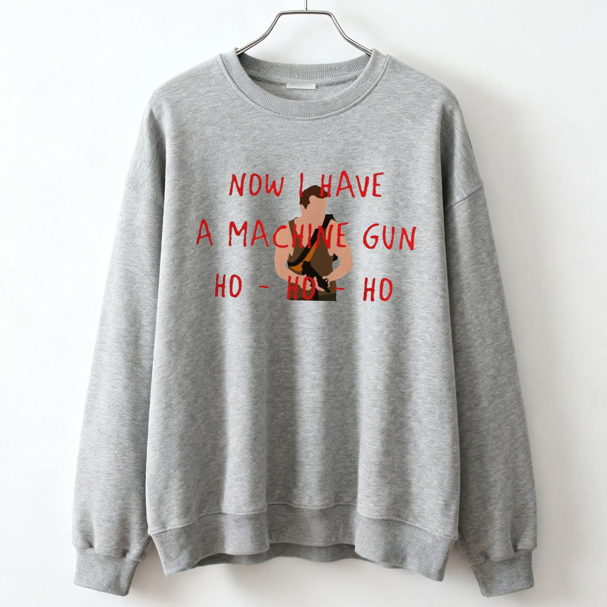 الآن لدي رشاش يموت هارد ماكلين ناكتومي بلازا للجنسين البلوز سترة الرجال النساء الجديدة في هوديس وبلوزات البلوز #5