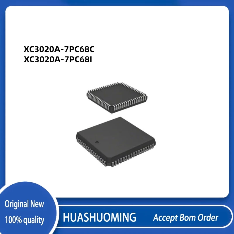 5Pcs/Lot    NeW  XC3020A-7PC68C  XC3020A-7PC68I  XC3020A-    PLCC-68