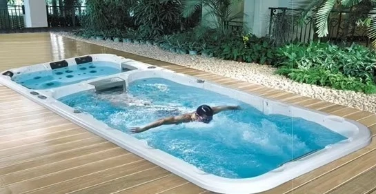 Factory Price Compact Size 4m Small Garden Hentai Pool Swimming Spa