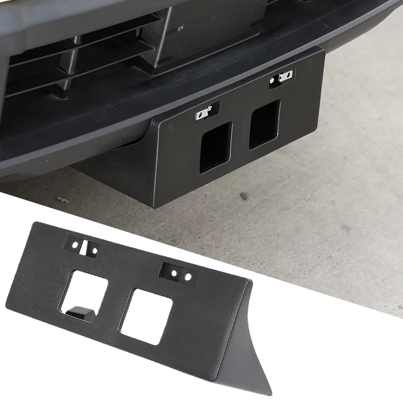 1 set ABS Untuk Nissan Frontier 2022-2024 braket plat nomor bemper depan mobil aksesoris modifikasi mobil OE: 962109BU0A