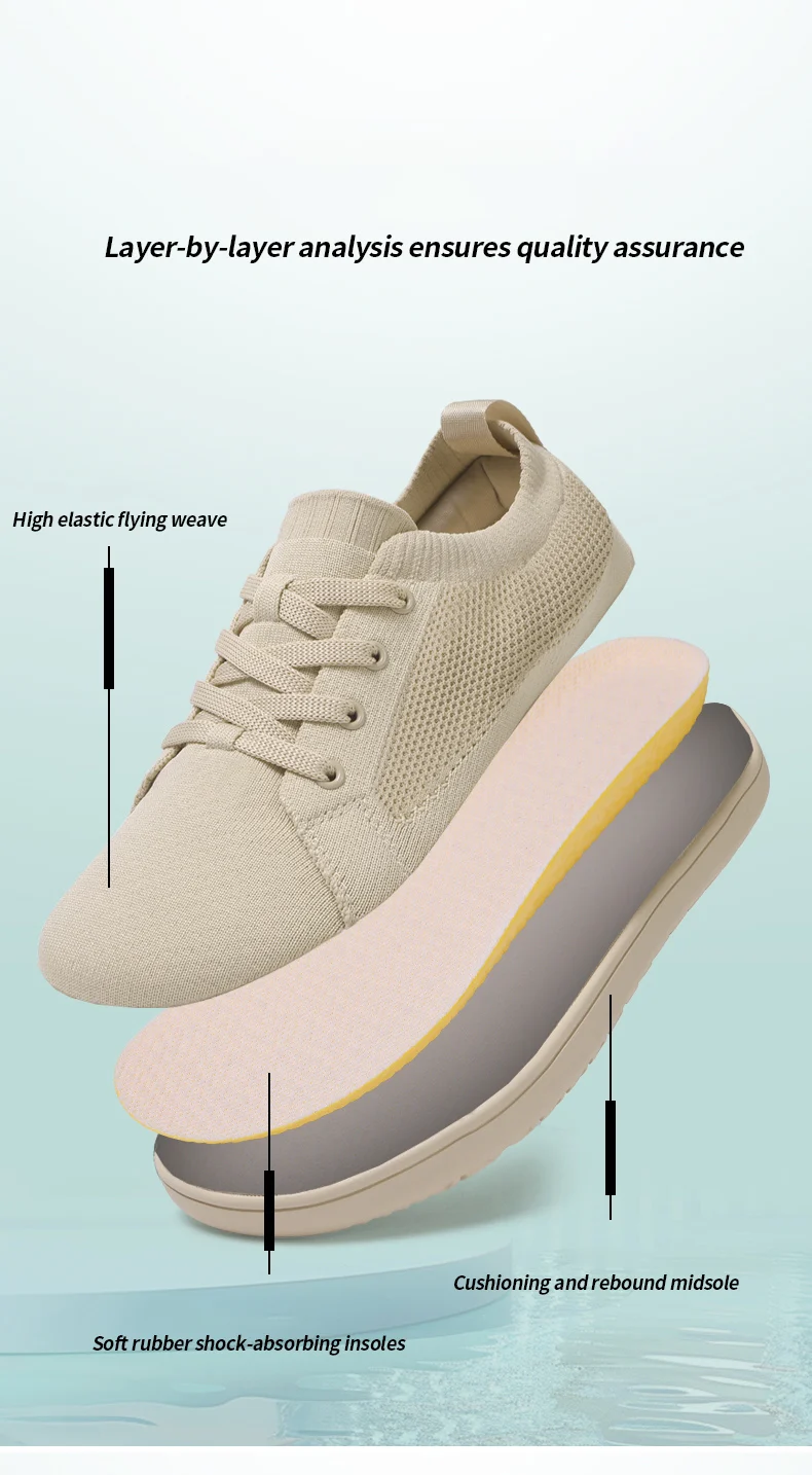 Weitzeige Schuhe Herren Zero Drop Minimalistische Mode Einfache Casual Sneaker Barfußschuhe Damen Joggingschuhe Mesh Wanderschuhe – Detail 10