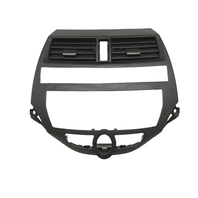 For Honda Accord 2008-2012 CD Center Console Air Outlet Frame AC Controller Decorative Trim Panel Fixing Cover Interior