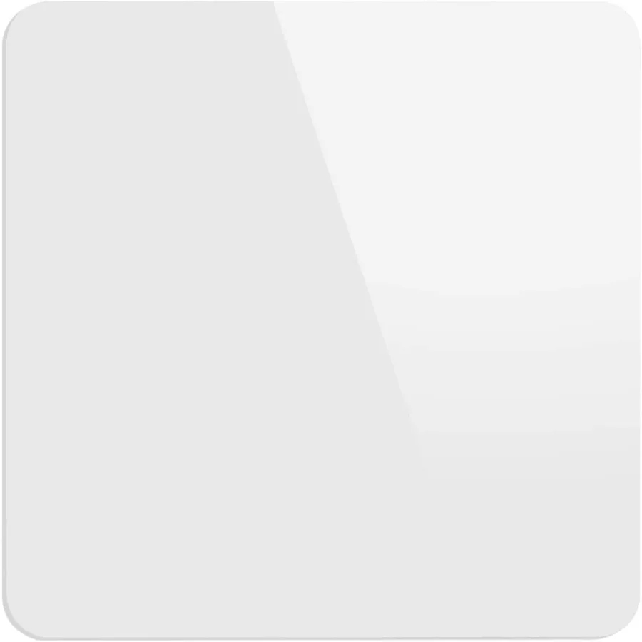 

KINJOEK 12 x 12 Inch 30x30CM Acrylic White Reflective Display Table Riser for Product Photography Gloss Tabletop Background Pho
