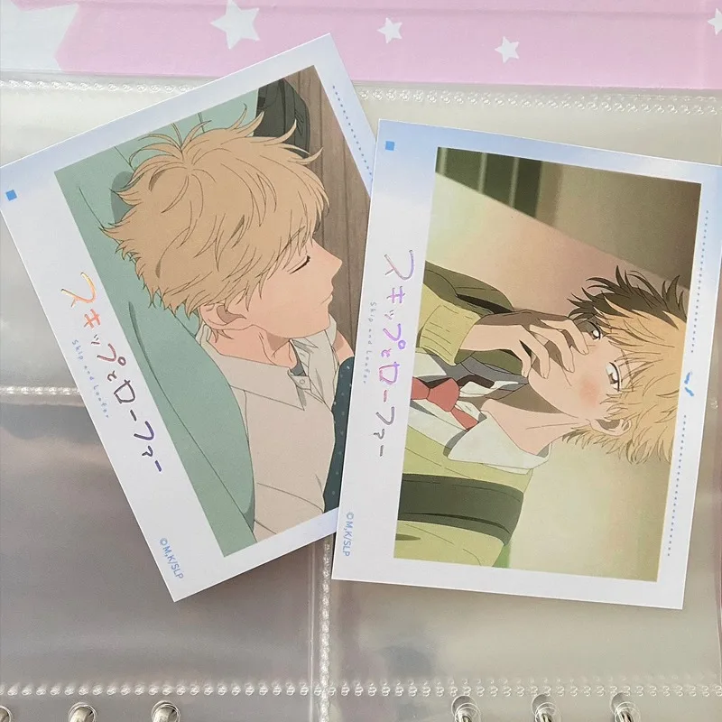 2Pcs/Pack 2025 Cute Anime Merch Fans Collection Character Card Birthday Gift