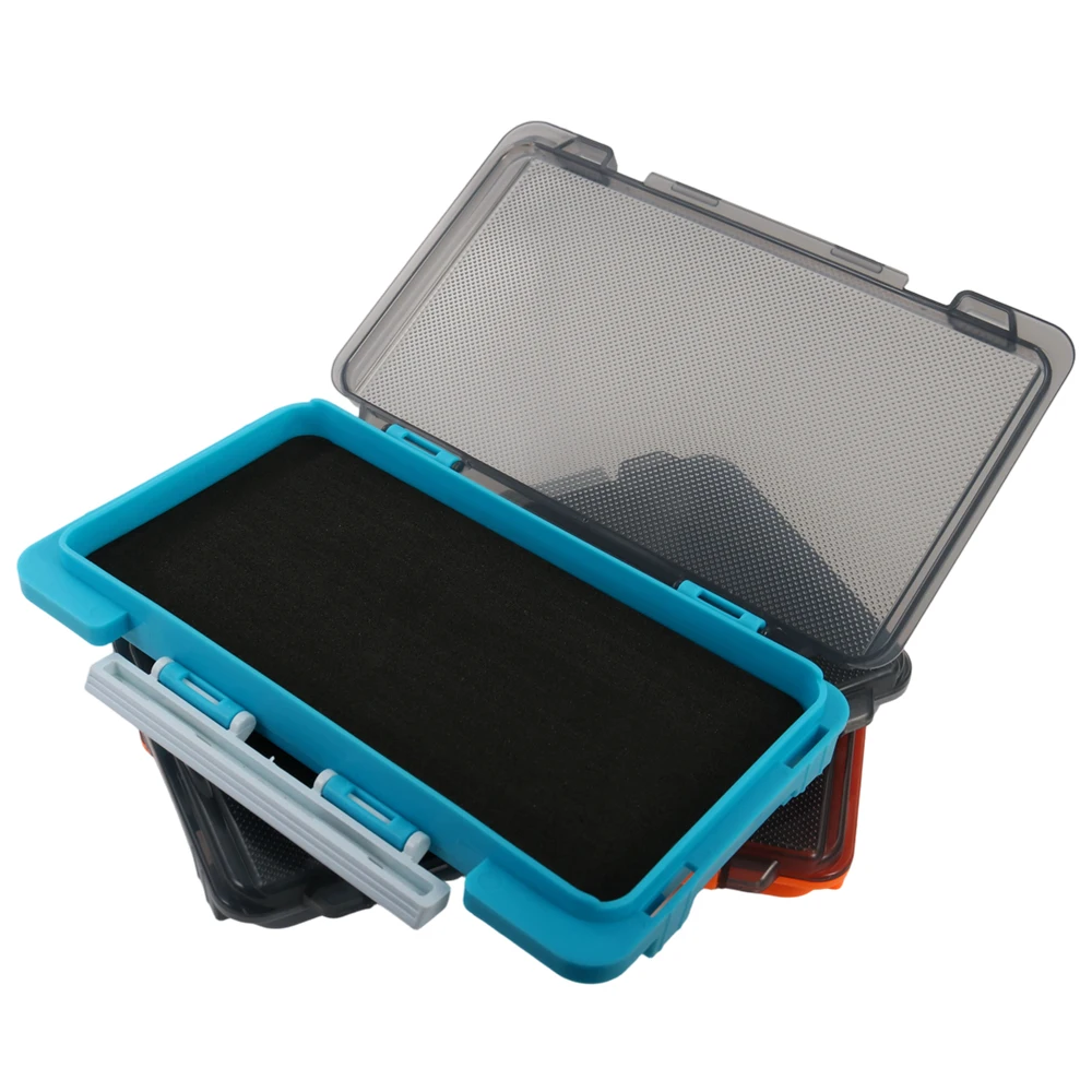 JIGGING PRO Slotted EVA Foam Fishing Tackle Box for Jig Head Micro Metal Jig Case Ajing Rockfishing Slim Portable Lure Organizer