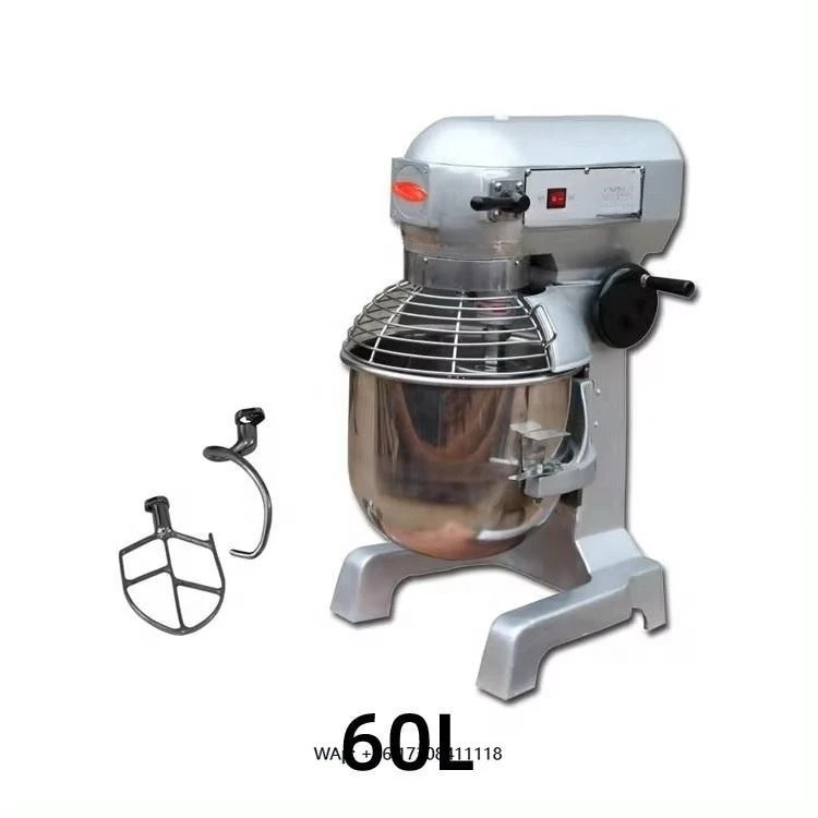 

Customizable Commercial Stainless Steel Spiral Dough Mixer New Flour Machine for Cake Meat Preparation
