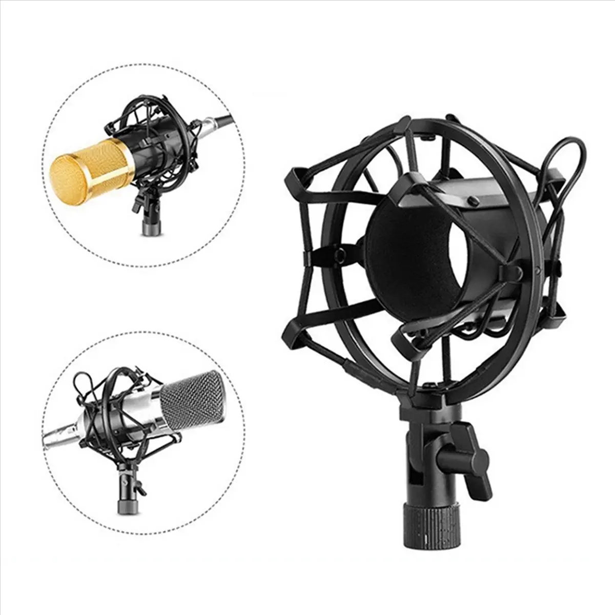 【A21Z】 Universal Shock Mount for Microphones 45mm-52mm B