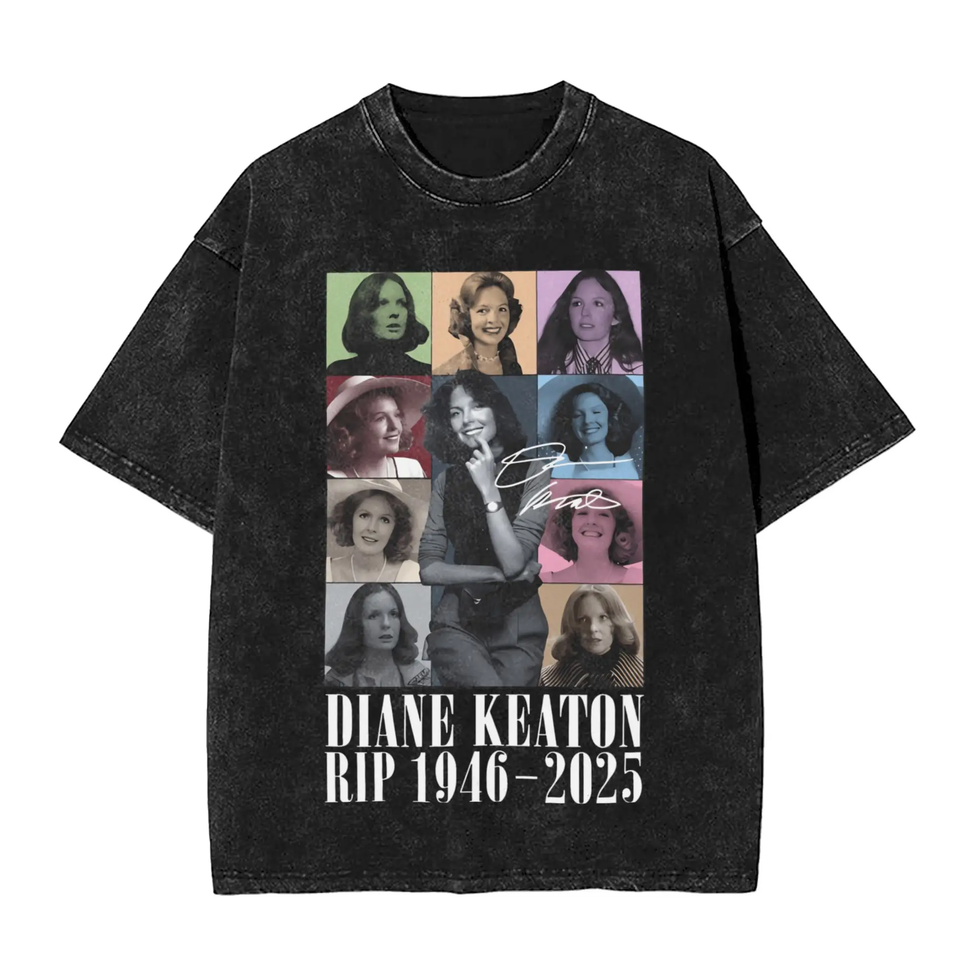 

Diane Keaton T Shirt Men's 100% Cotton Novelty T-Shirts Round Collar Tee Shirt Short Sleeve Clothing Gift