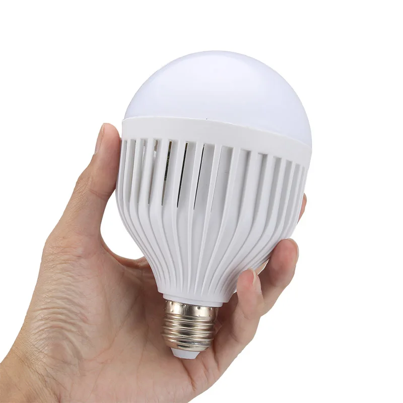 Bombilla LED de emergencia recargable, luces LED de 220V, E27, 5W, 7W, 9W, 12W, 15W