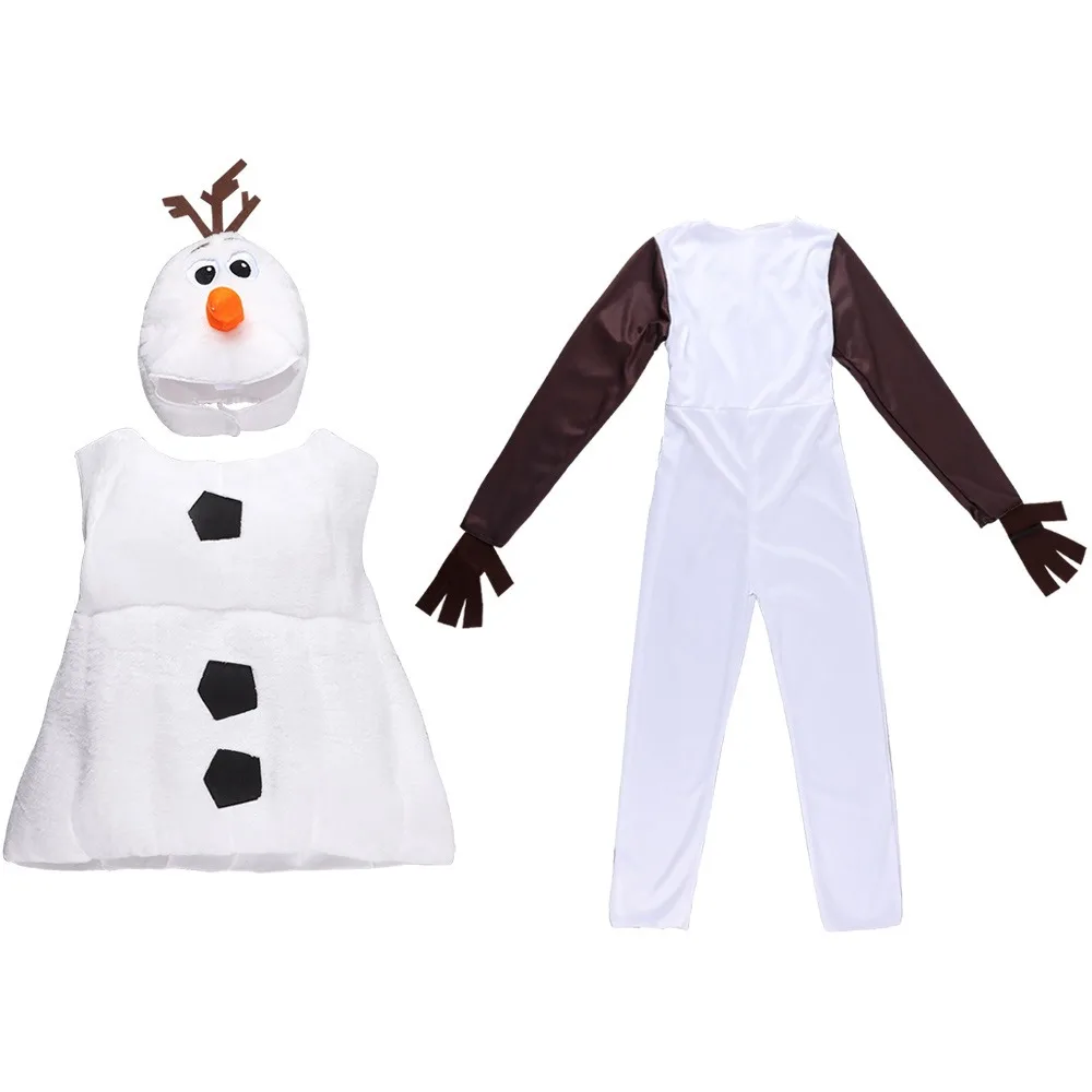 Kinderen Schattige/Comfortabele Pluche Olaf Pakken, Toneelvoorstelling/Rollenspel Kostuum Voor Kerst En Halloween Themafeesten