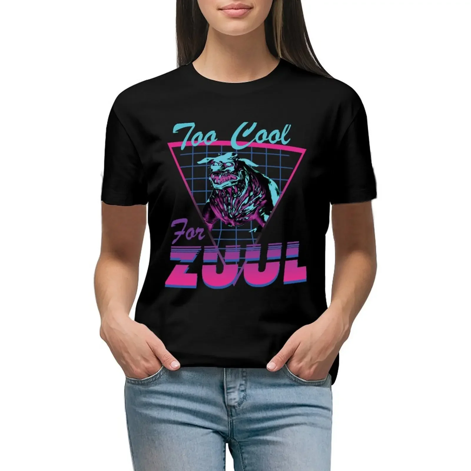 

Too Cool For Zuul T-Shirt shirts graphic tees funnys blanks cute clothes t-shirts for Women loose fit