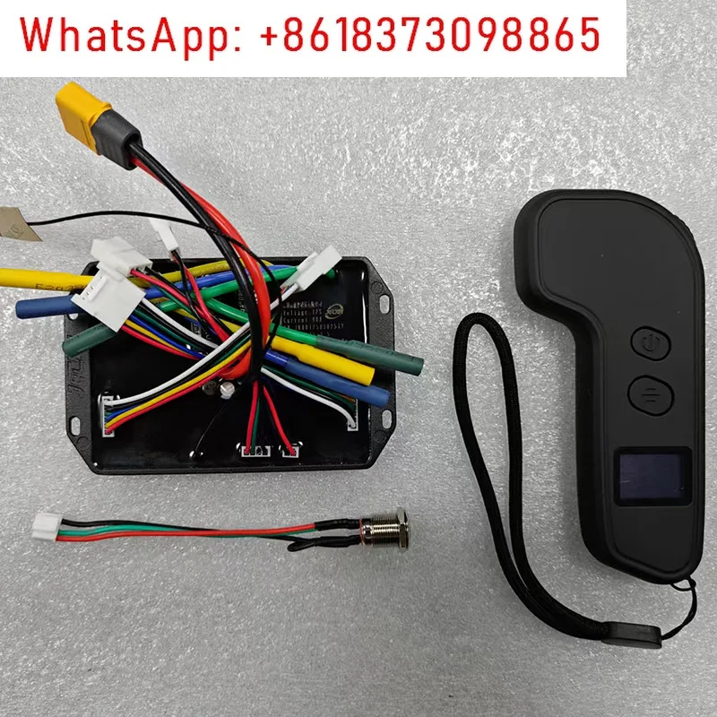 Controlador de controle polar, controle remoto, skate elétrico, unidade dupla, onda senoidal sem escova, 24/36/48 v, controle de pato para carro twistcar