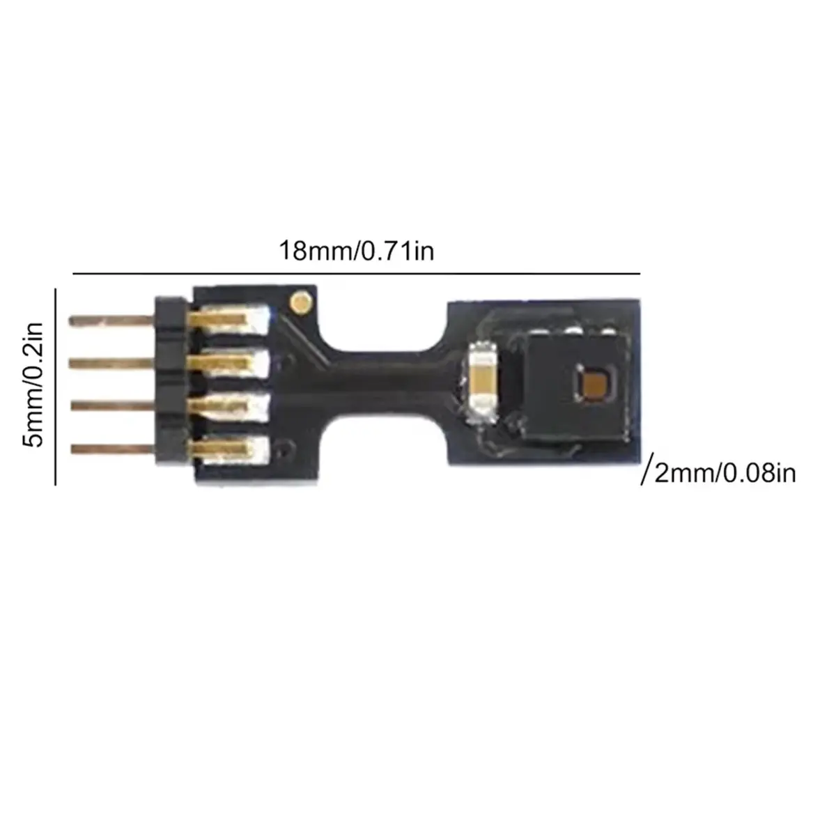 10pcs AHT25 Integrated Temperature and Humidity Sensor-Pin Type/Waterproof and Dustproof/Temperature Compensation ASAIR