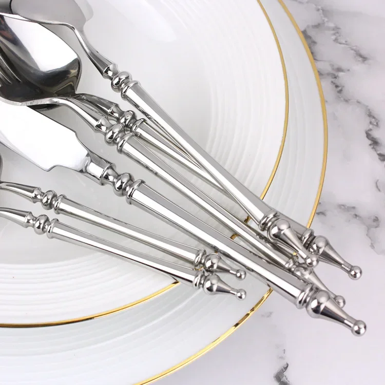 Stainless Steel Dinnerware Set, Creative, Portugal, European, Set of 6 upscale