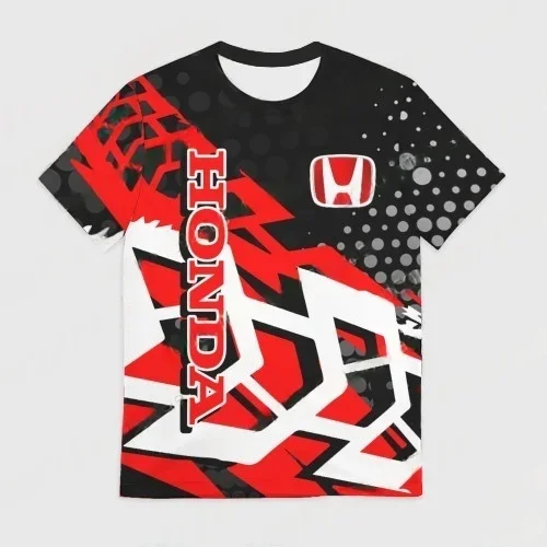 

Honda 2026, летняя мужская быстросохнущая дышащая мотоциклетная майка, легкая спортивная футболка на открытом воздухе, топ с короткими рукавами