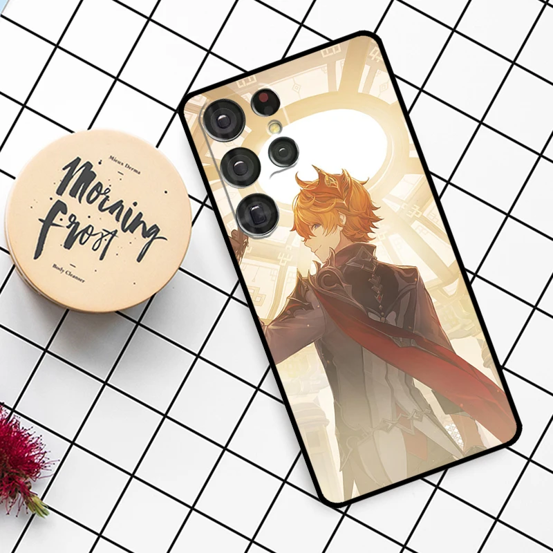 Genshin Impact Tartaglia Case For Samsung Galaxy S24 FE S21 S22 S23 S25 Ultra S9 S10 Plus S20 FE S25 FE Phone Cover