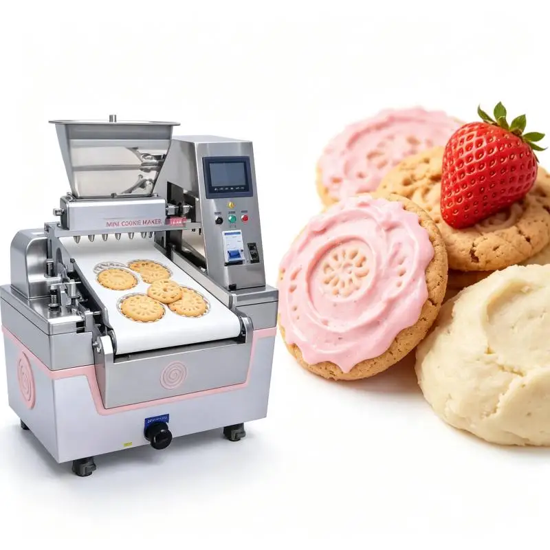 Machine commerciale de formage de biscuits, équipement automatique de traitement de la pâte, machine de fabrication de biscuits pour boulangerie