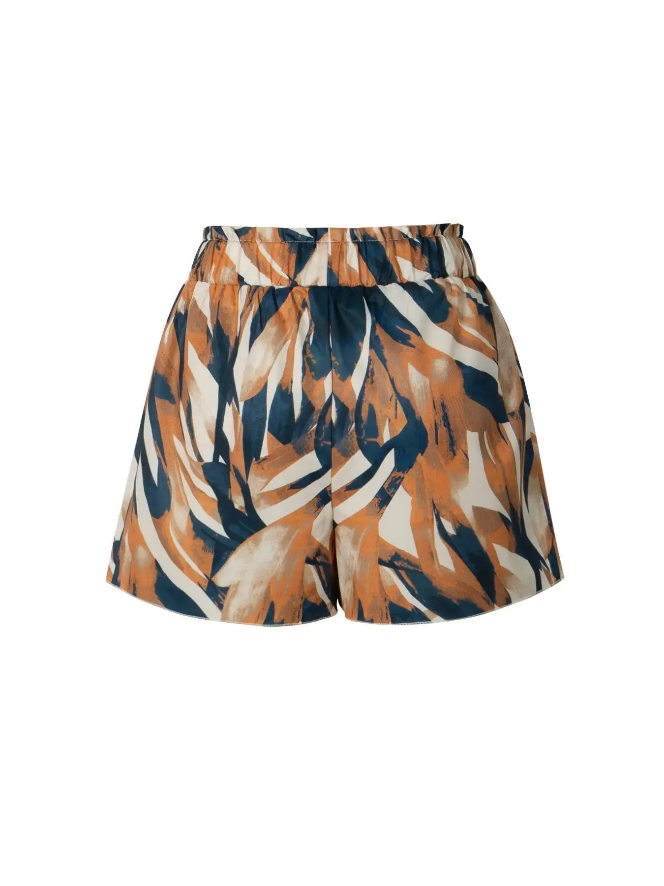 Women's Shorts Spring Summer Floral Print High Waist Shorts Boho Casual Elastic Waist Beach Vacation Daily Fashion Bottoms