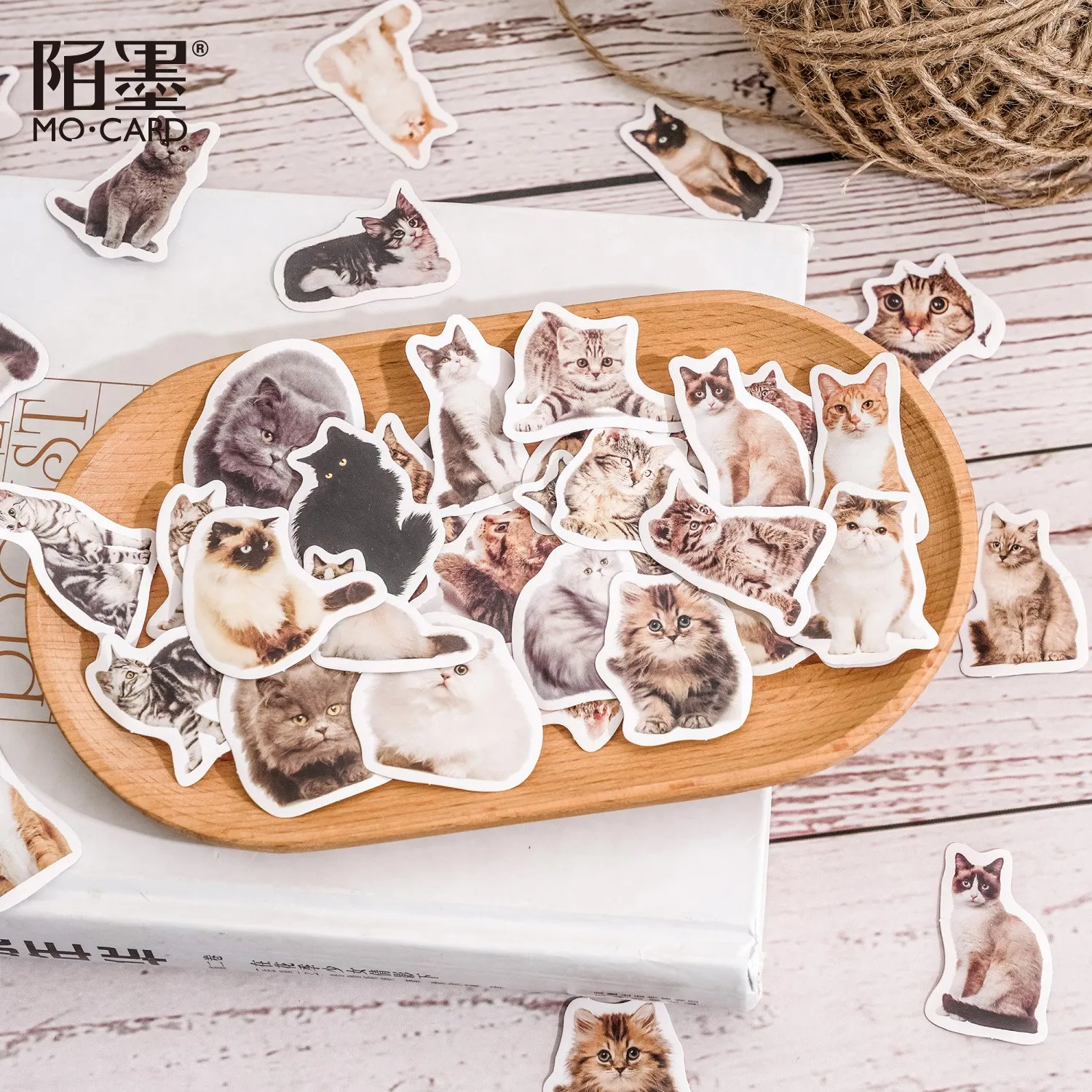 45 Pcs Cute Cat Stickers Kitty Stickers Decals For Kids Toys Gifts Scrapbook Crafts Arts journaling