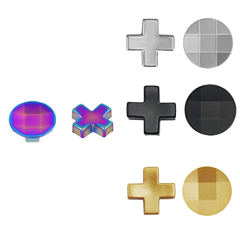B03B-For  One Elite Series 2 2PCS D-Pad Gaming Metal Controller Parts Replacement Controller Component Set