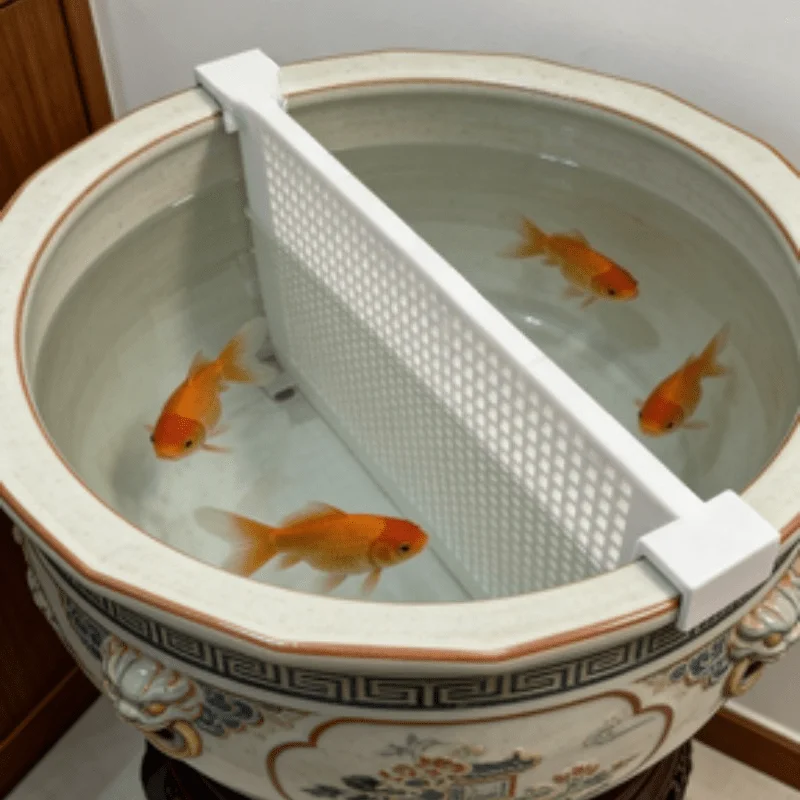 Aquarium Divider Clips High Strength Plastic Fish Tank Separator Holder Prevent Shifting For Glass Landscaping Partition