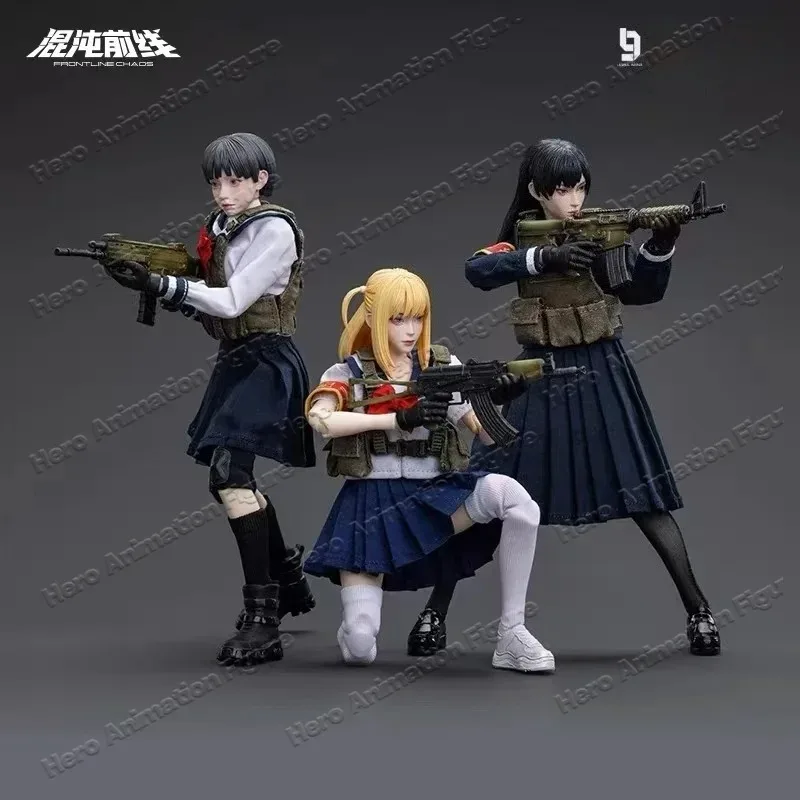 

In Stock JOYTOY Level Nine 1/12 Action Figure Frontline Chaos Dora Figure Model Collection Toy Gift
