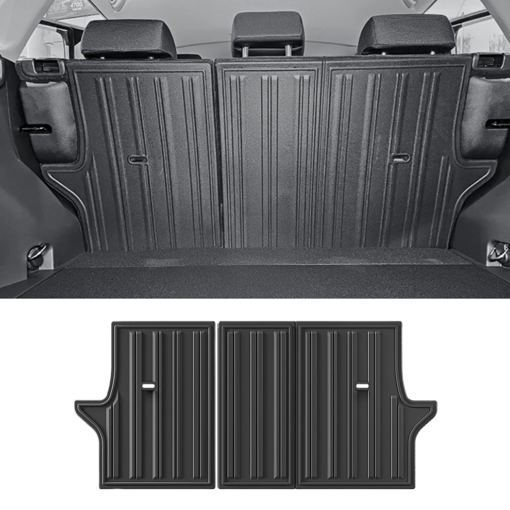 Auto-Fußmatten für Toyota RAV4 RAV-4 2024 Benzinversion TPE Wasserdichte Bodenmatte Kofferraummatte Bodenteppich Rückenlehnenpolster – Detail 5