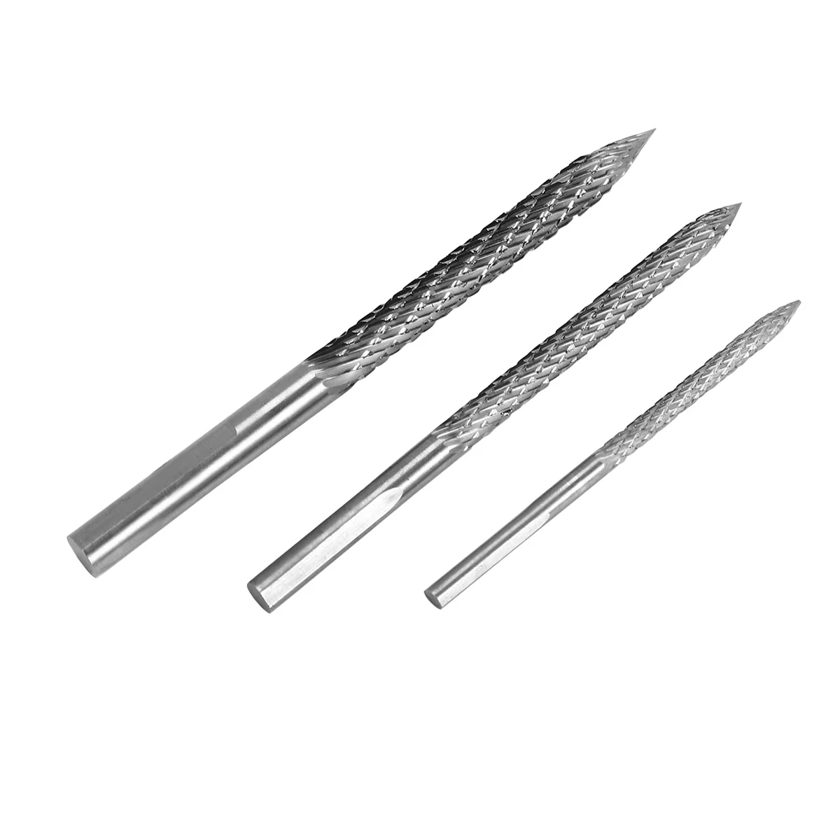 T35C 3 Pack Tire Bit Multi Sizes Tire Repair Carbide Burr Drill Bit Tire Patches Plug Cutters Wire Cutter Reamer Drill