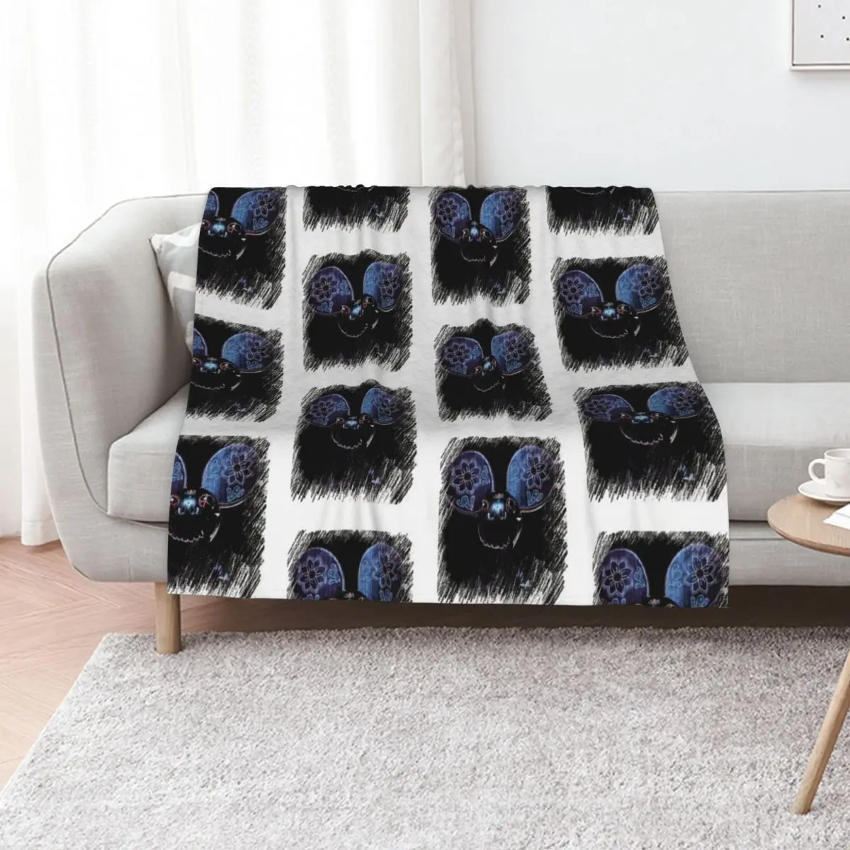 deadmau5 Throw Blanket Decorative Throw heavy to sleep Blankets For Sofas Large Summer Beach Blankets