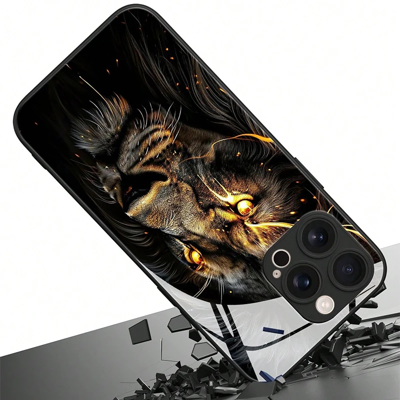 حافظة لهاتف آيفون 17 برو ماكس 16 15 14 13 12 11 Pro 17Air 16E 7 8 Plus XR XS X