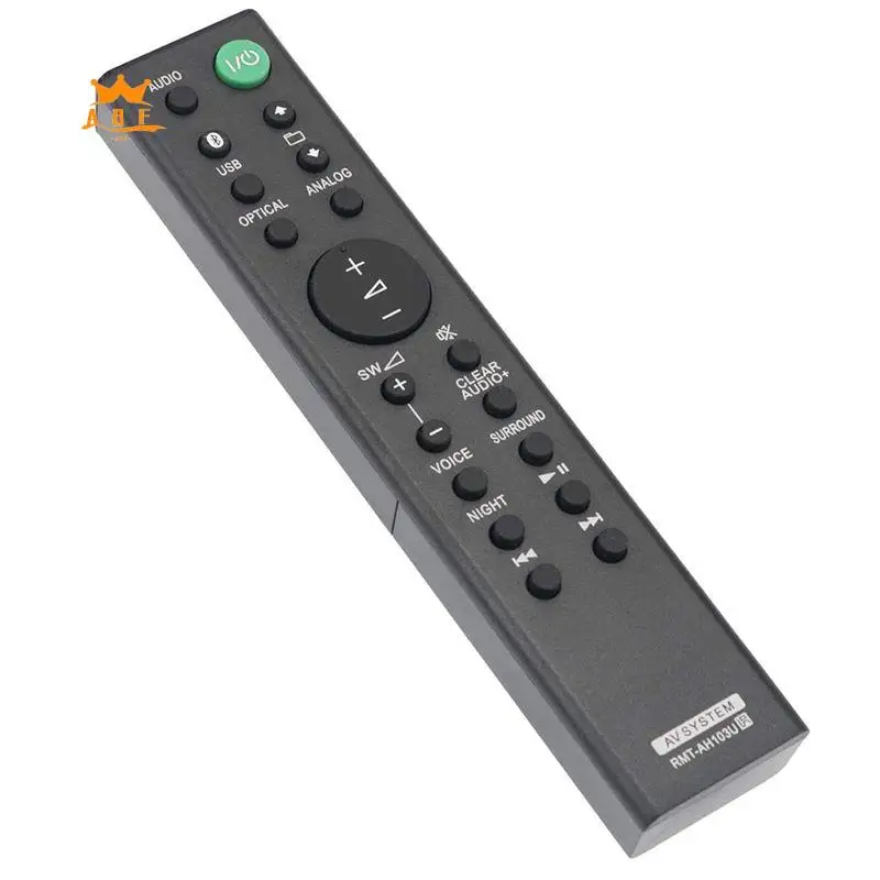 A08E-RMT-AH103U Replace Remote Control Plastic Remote Control Audio Remote Control For Sony Soundbar HT-CT80 SA-CT80 HTCT80 SACT