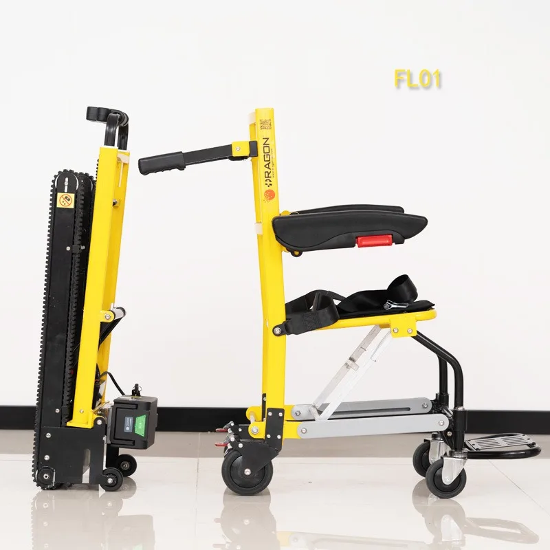 Split type electric climbing chair, crawler, up and down stairs, machine, level ground hand pushed mini transfer vehicle