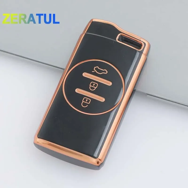 For Chery Tiggo 7 Pro 8 Pro Exeed Tiggo 2 3x Arrizo 5 Pro Gx 5x EQ7 Tiggo 4 TPU Car Remote Key Cover Case Accessories