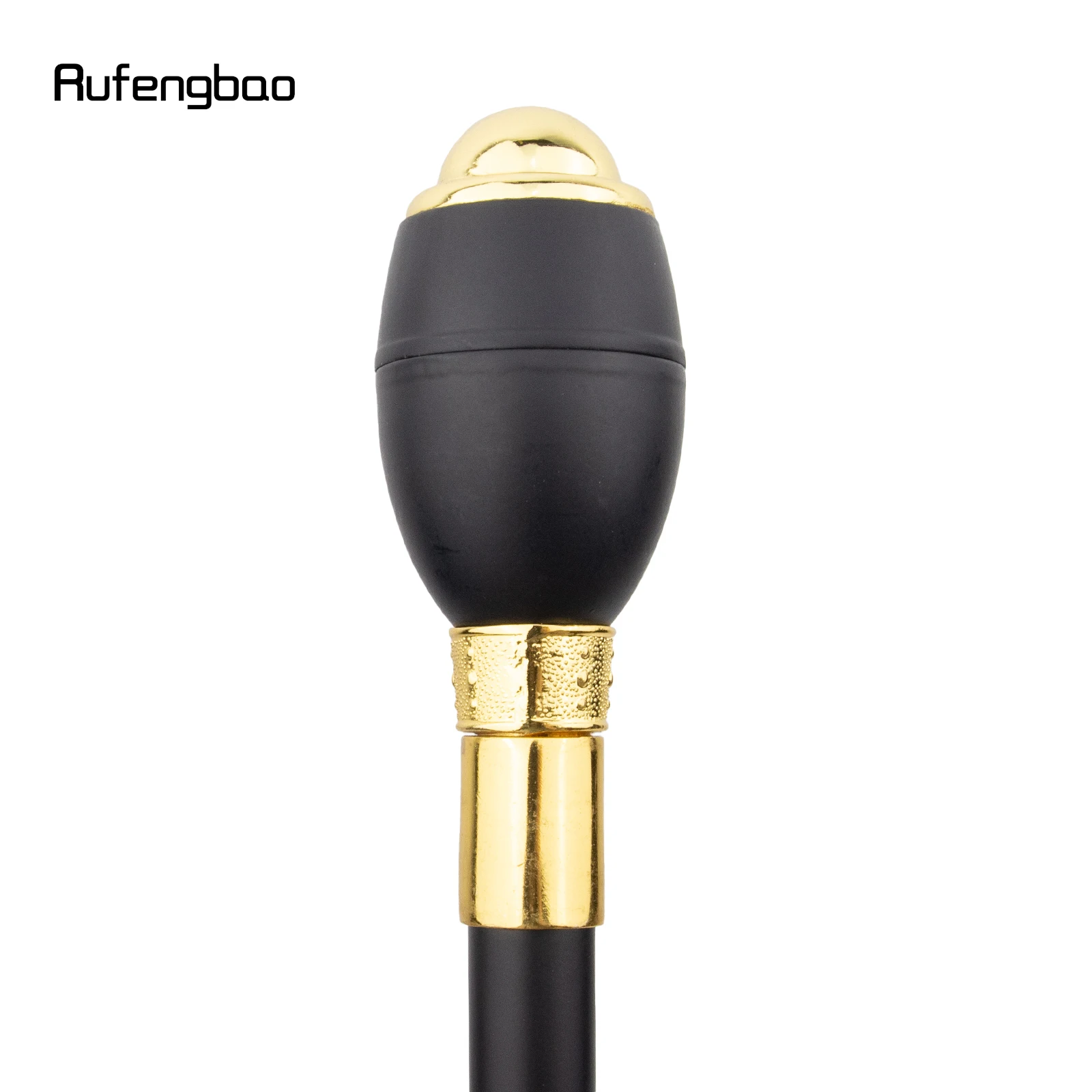 หนังสีดํา Ellipse Silver Walking Cane แฟชั่นตกแต่งเดิน Stick สุภาพบุรุษ Elegant คอสเพลย์ Cane Crosier 92 ซม