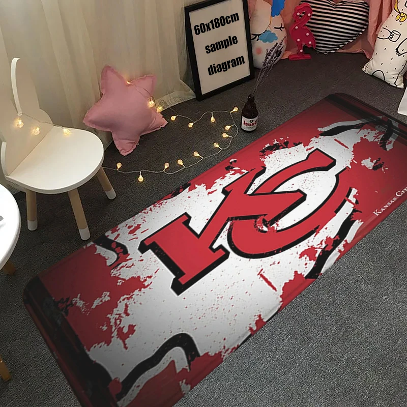 Entrance Doormat Prayer Carpet K-Kansas City Living Room Rugs Foot C-Chiefs Carpets Bathroom Rug Floor Mats Non-slip Rugby Mat