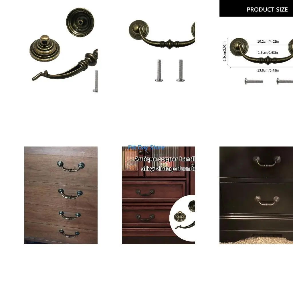 F92C Practical Zinc Alloy Drawer Pull Convenient for Home Improvement Projects