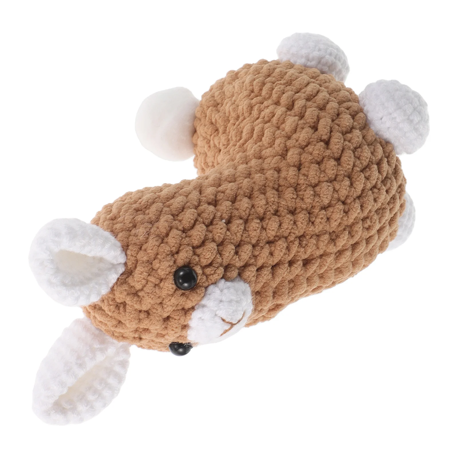 

Cute Handmade Knitted Alpaca Pendant Charming Crochet Animal Design Versatile Accessory for Backpack Keychain Crochet Animal